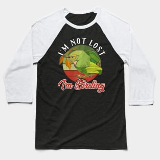 endemic nesting birdwatching biologist binocular Baseball T-Shirt